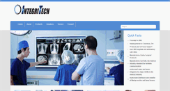 Desktop Screenshot of integritech.com